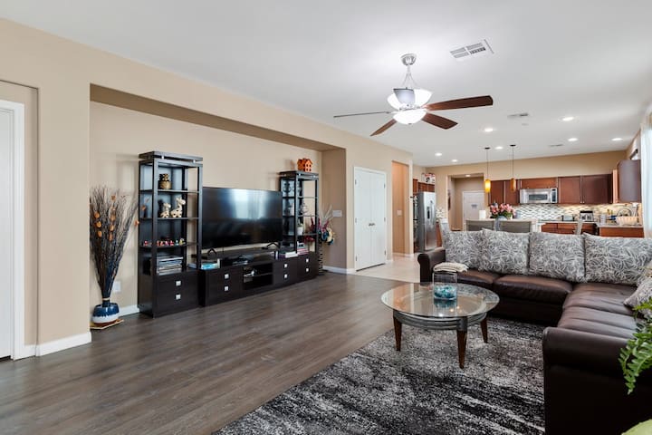 Spacious and comfortable one-story villa