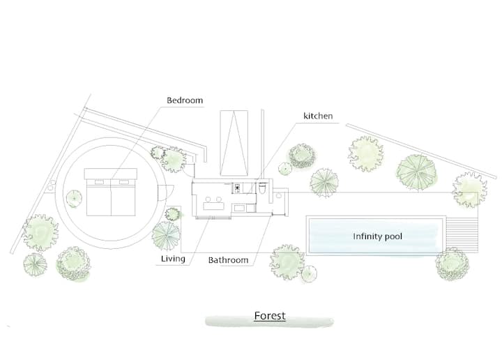 Momo | Pool Villa Overlooking Forest & Sea - 난조시