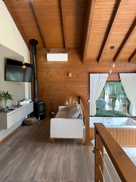 Anúncio popular: Sossego da Mata Cabin 1 - comfort and nature em Rancho Queimado