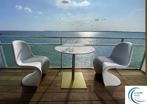 Le Souffle Marin, directly on the BEACH with SEA view