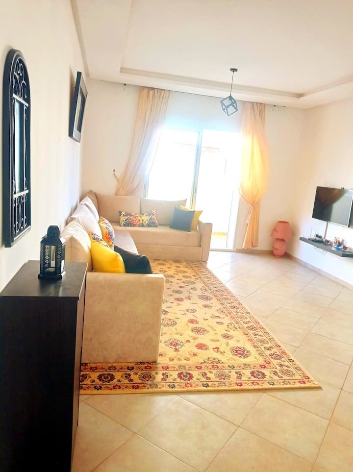 Appartement Agréable Avec Piscine à Imi Ouddar - Taghazout