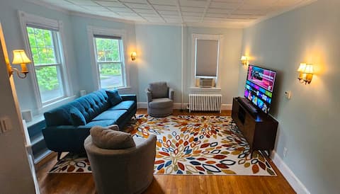 Top performing Airbnb: Sunny House in Downtown Lenox in Lenox