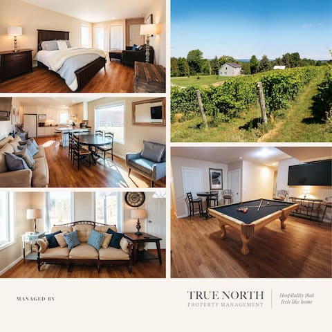 Spectacular Vineyard Views: Engle Farmhouse - 5BR