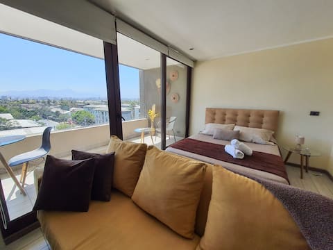 Home Studio Blue, UCSJ,Metro,Estacionamien,Tv,WiFi