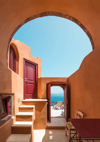 Terracotta Cave House