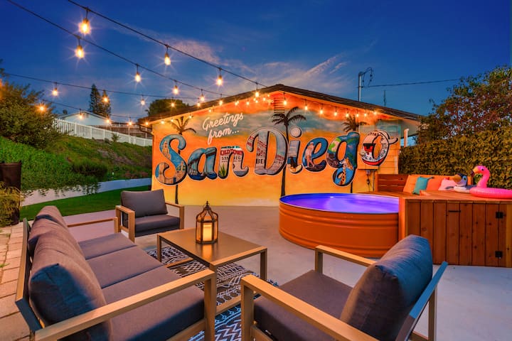 Beach<15min,Heated Pool,New Central AC, 4Br Family