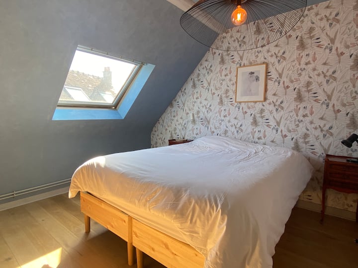 غرفة النوم رقم 2: سرير واحد 160*200 سم