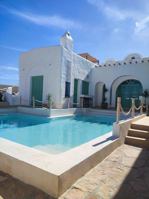 Djerbian-style Emerald Villa with private pool
