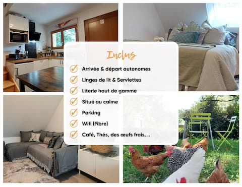 Between Nantes & the Ocean | Studio duplex Savenay