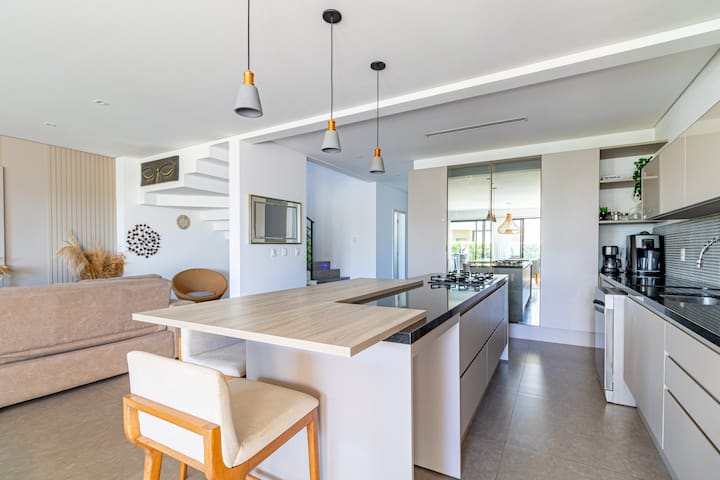 Entire home with 3 bedrooms in Garopaba - Astral Rosa Beach House!
Cond Rosa Internacional