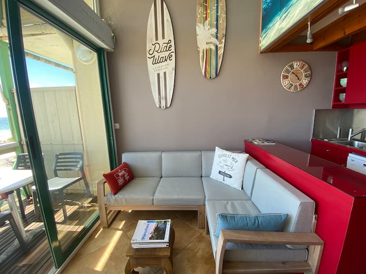 Appartement Face Océan Avec Balcon & Parking Privé - Mimizan Plage