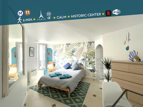 La Bohème, bright and quiet apartment