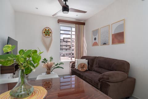 Successful Airbnb property: Bamboo /Near Airport- Cenotes +Community Pool in Tulum