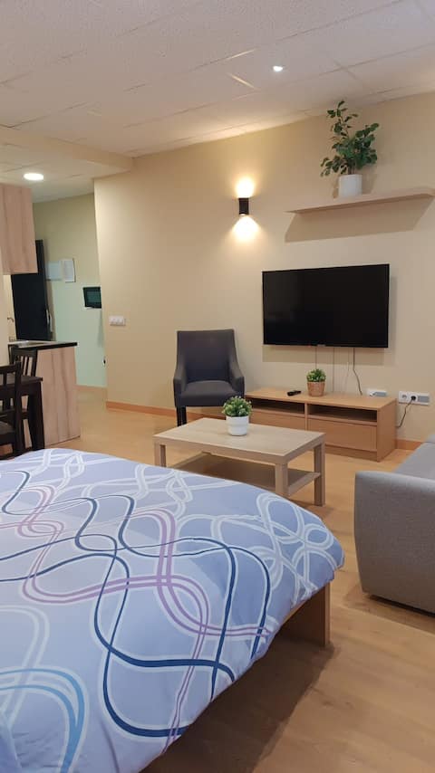 Studio near Madrid-Toledo and Warner Park