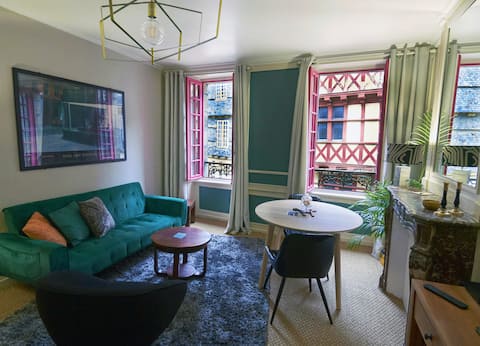 Successful Airbnb property: Chez Coco, in the heart of the historic center. in Quimper