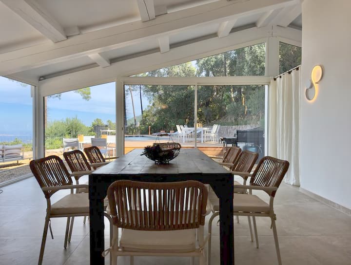 Villa Vue Sublime Sur Baie De Cannes Et Mercantour - Saint-Raphaël