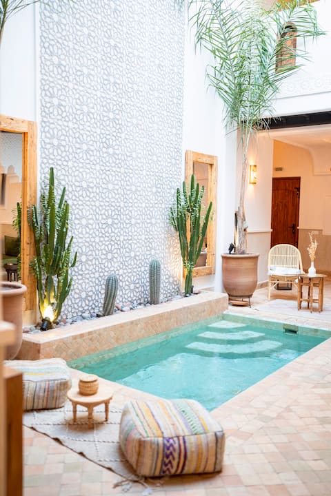Riad Imperia - exclusivity - heated pool
