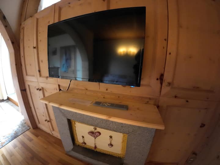 Smart TV where you can connect to your favorite channels or watch Netflix while cozying up with your loved ones.