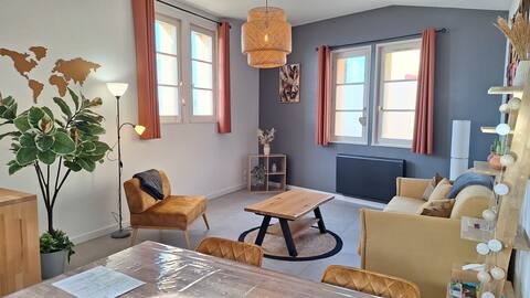 The GOLDEN BUBBLE comfortable apartment & spa Oingt