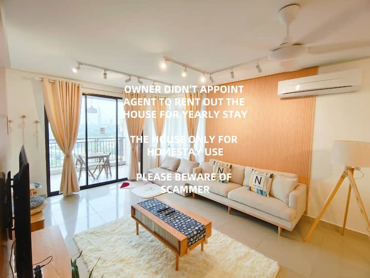 Mitec Kl 3 Min Ll 9pax Royal Domain 3 Room - Kuala Lumpur
