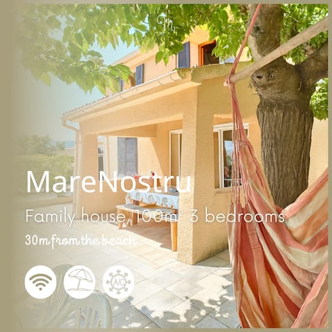 Mare Nostru | Seafront house, A/C, Wi-Fi