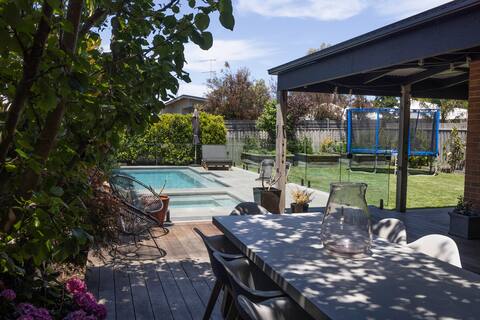 Bellarine Escape, heated pool and spa
