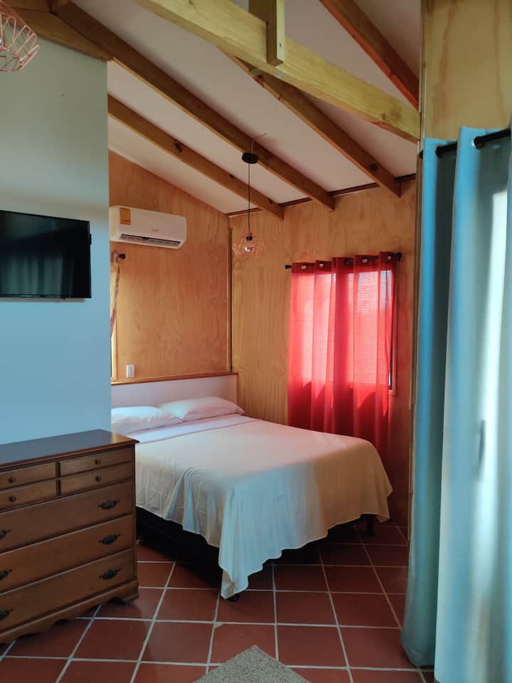 Esta es la habitación del segundo piso.