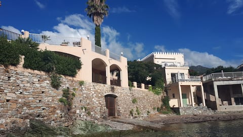 loft with feet in the water