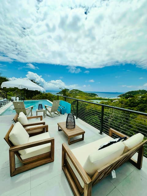 Newest house on St John! Sleeps 12, private pool!