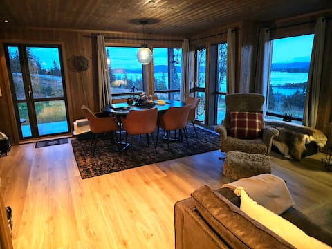 Large cabin with jacuzzi and views, Ål in Hallingdal