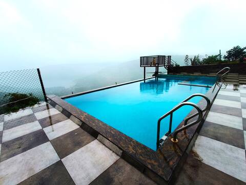 AC-2 Bedrooms Hall Infinity Pool/Dam/Valley View