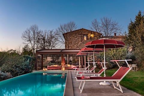 Exclusive Countryside Villa with Pool & Spa