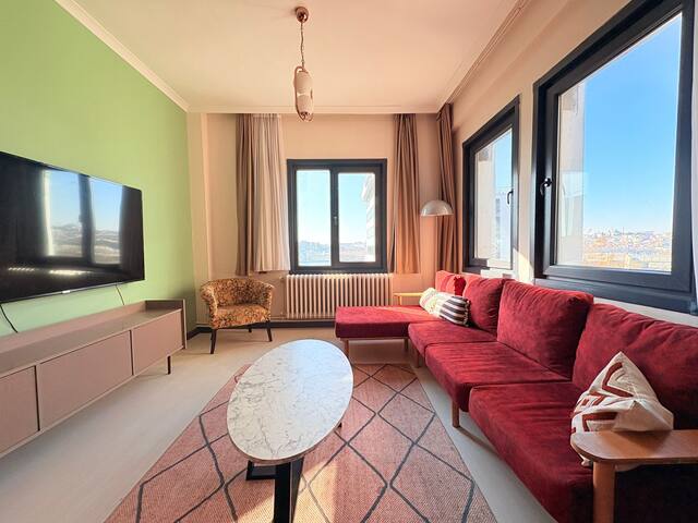 Astounding Sea View, 4BR, 2BA, 5AC, Lift, Karaköy6 gallery image 3