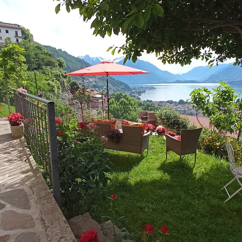 Successful Airbnb property: "Las Tres Tajanas" apartment with garden in Gravedona Ed Uniti