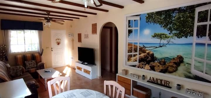 Bungalow En Alicante Con Gran Solárium Y Piscina - Torrellano