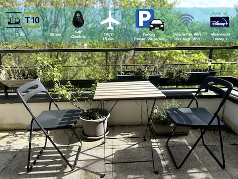 5-6 Guests, Forest, 15 Min Orly, 25 Min Paris