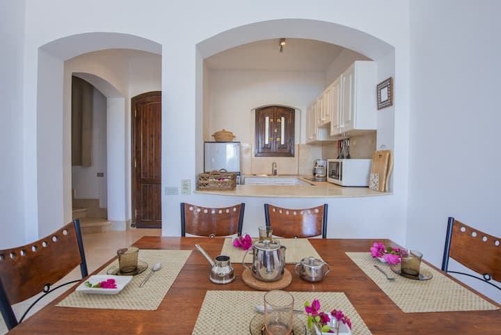 3 Br Town House, Pool+lagoon@west Golf, El Gouna - 후루가다