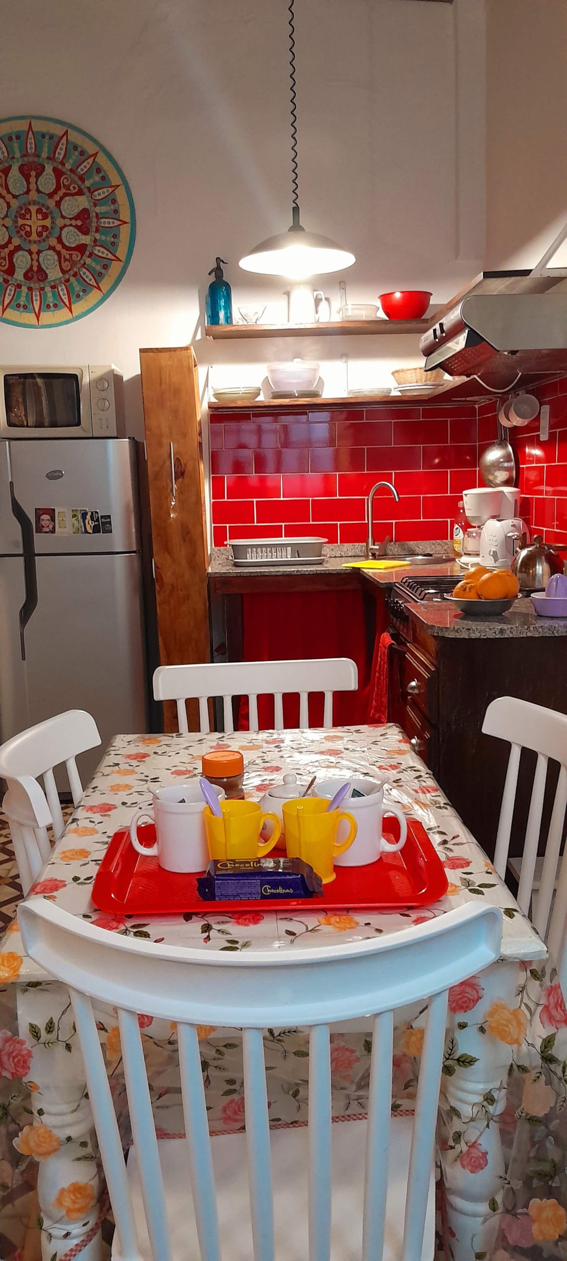 A spacious and bright house