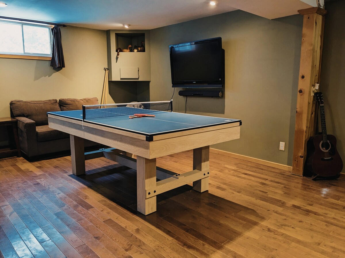 乒乓球/台球桌和吉他