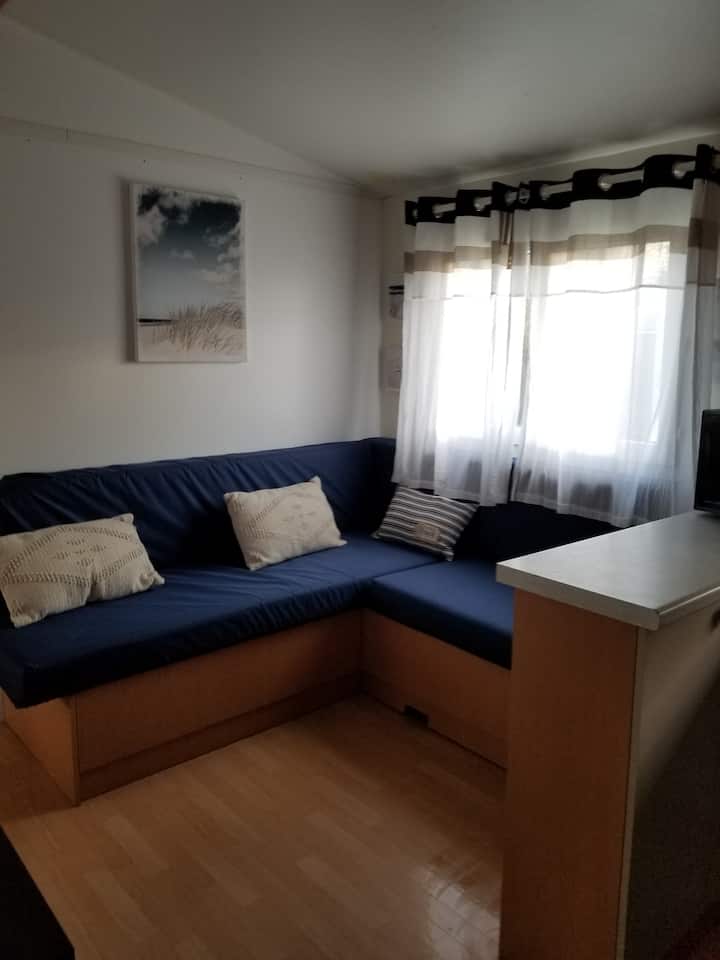 Mobil-home Camping 2*
Draps Non Fournis - Portbail