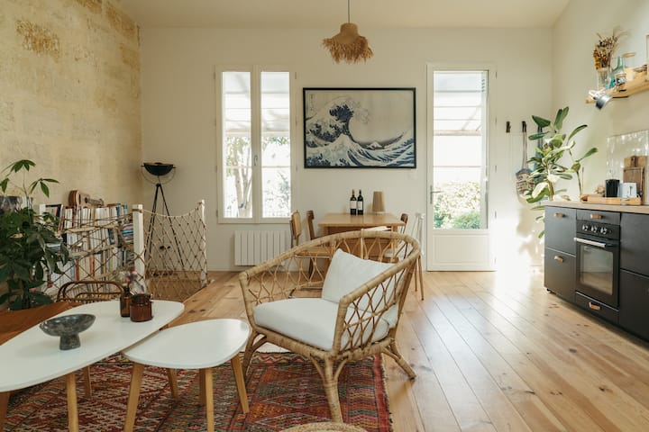 Charmante Petite Maison Avec Piscine - Burdeos