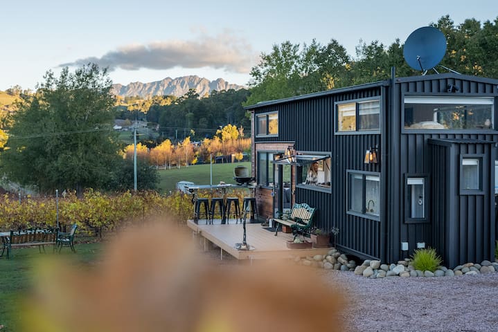 Chardonnay, A Tiny home for up to 4 in a vineyard.