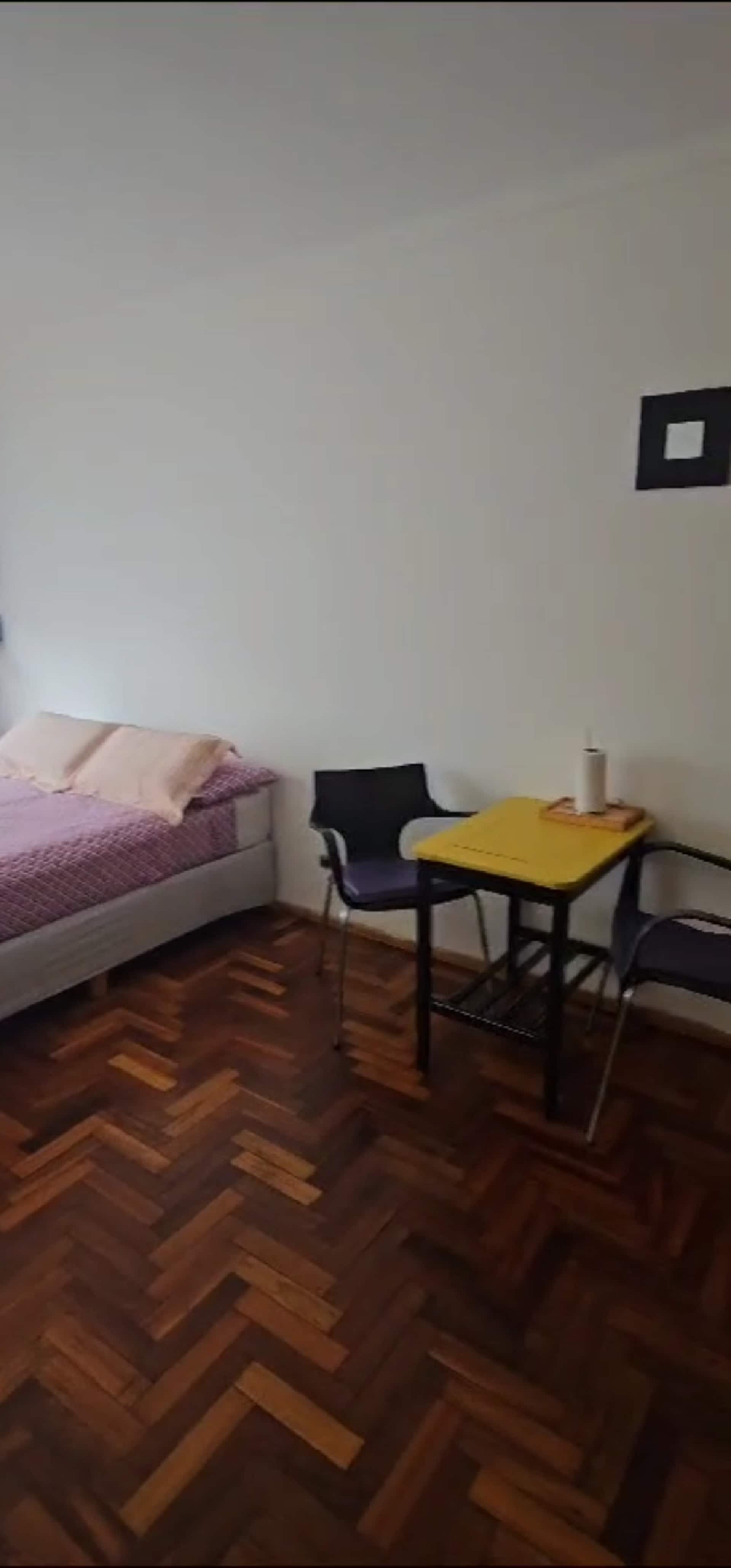 Bright apartment with balcony. Sixth floor