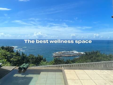 Room No.03 Villa with open-air bath overlooking the Pacific Blue Mermaid Suite @ Wakayama Prefecture