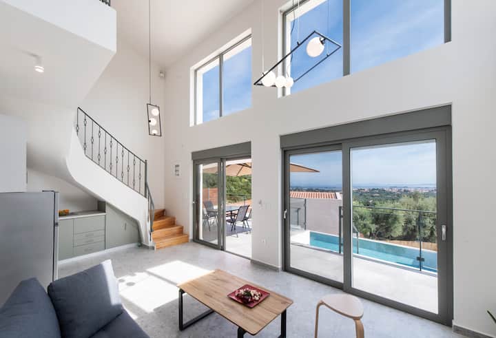 Elthea Villa With Private Pool - 萊夫卡斯州