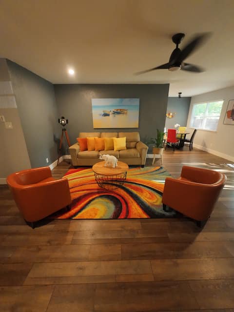 Successful Airbnb property: Relaxing Family Retreat w/ Patio Near Downtown in Franklin Park