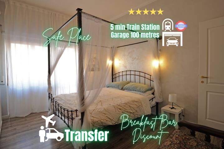 Safe Oasis[2Rooms]WI-FI, Garage, AC, Station 5 min gallery image 2