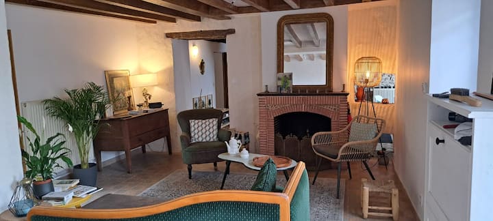 Grande Maison De Village, Cour & Jardin - Clamecy