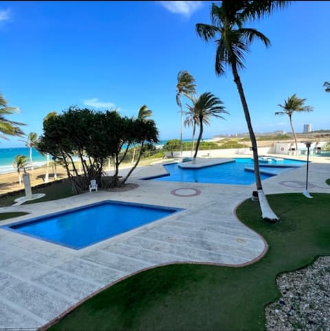 Life is beautiful facing the sea