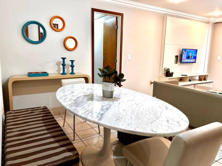 Guarapari 3q Ed. Fram Tower Frente Praia Morro 2vg - Guarapari